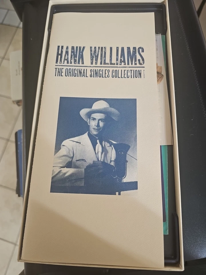 Hank Williams Original Singles Collection 3 Cassette Edition Box Set Foto 2 de 4