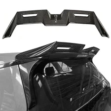 Rear Spoiler Tail Trunk Lip Wing Bar Fit For Toyota RAV4 2026 Carbon Fiber Print