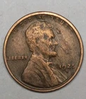 1925 p Lincoln wheat cent lamination error