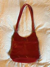 STEFANOO Rote Damen-Umhängetasche Mittlere Größe 28-23 cm