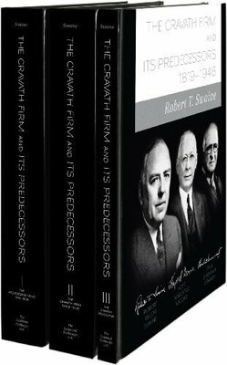 The Cravath Firm And Its Predecessors: 1819-1947 Buch Lawbook Exchange, Ltd.