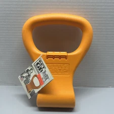 Kettle Gryp Kettlebell Weight Hand Grip Travel Workout Equipment - Orange