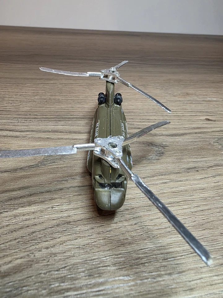 Helicóptero Diecast Zylmex "Chimook Coptor" De Colección - FUERZA AÉREA DE EE. UU. - Hong Kong Foto 2 de 4