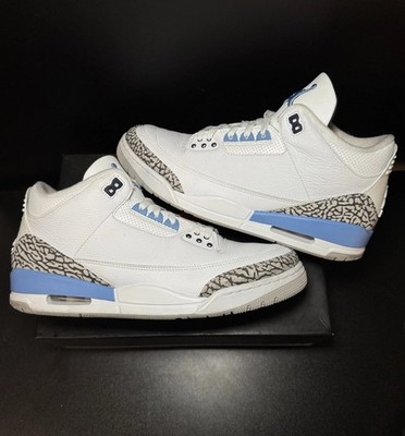 Nike Air Jordan 3 UNC Size 11.5 Pre-Owned