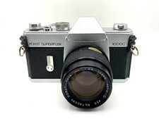 Porst Superflex 1000C Analog SLR 35mm Kit Obiettivo 135mm f/2,8 Argento Buono