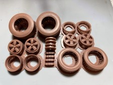 116th Scale Gasser Wheels Tires 3d Printed