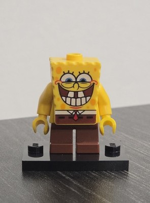 Lego SpongeBob Squarepants Minifigure Grin with bottom teeth