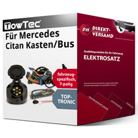 FüR Mercedes Citan Kasten/Bus Typ W420 Elektrosatz 7Polig Spezifisch Esatz