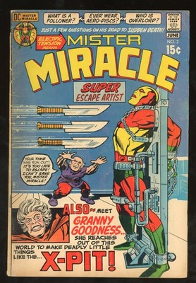 Mister Miracle #2 (1971) DC Jack Kirby 1st Granny Goodness Key Issue FN