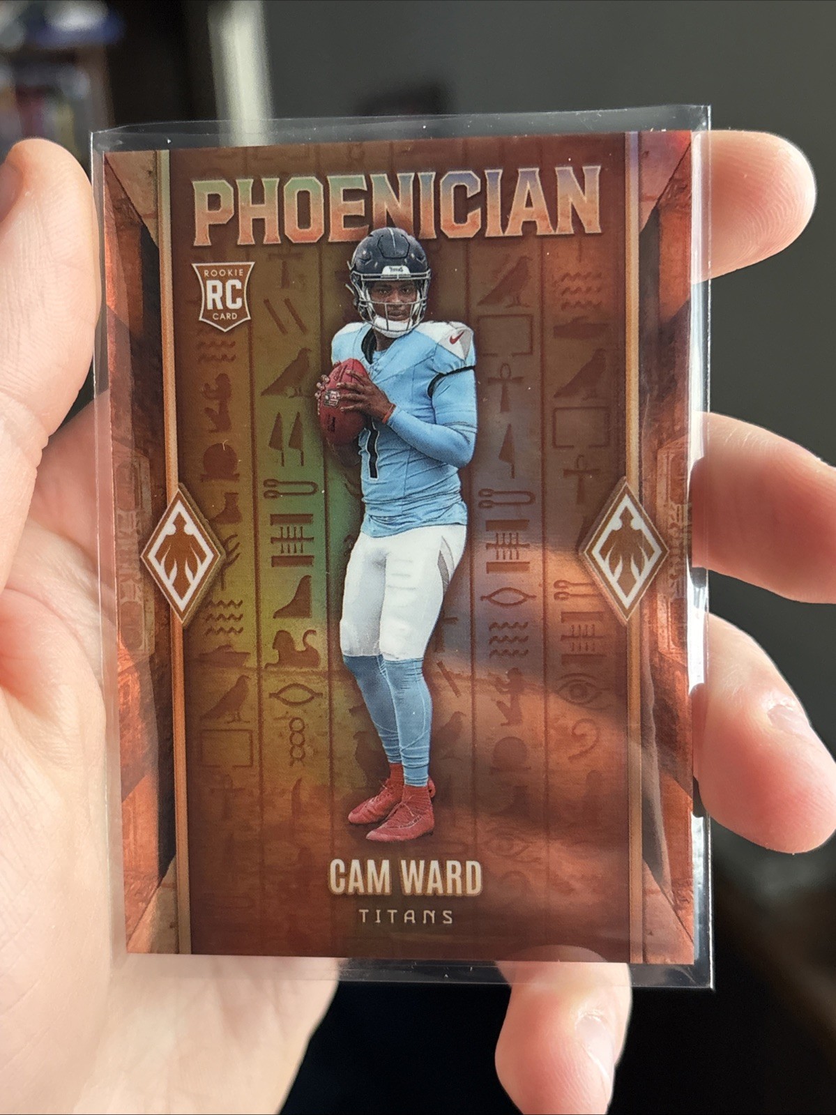 CAM WARD Rookie Phoenician SSP 2025 Panini Phoenix Football #13 Titans Rc