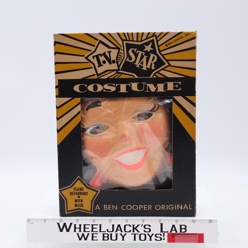 TV Star Jane Jetson 1963 Halloween Costume & Mask w/Box Ben Cooper Child MEDIUM