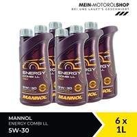 Mannol Energy Combi Ll 5W-30 Vw Bmw LL-04 Mb 229.51 6X1 Liter = 6 Liter