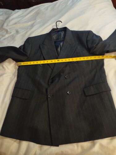 Giacca blazer Cordovan & grigia taglia 46R a righe grigia e bianca - Foto 4 di 11