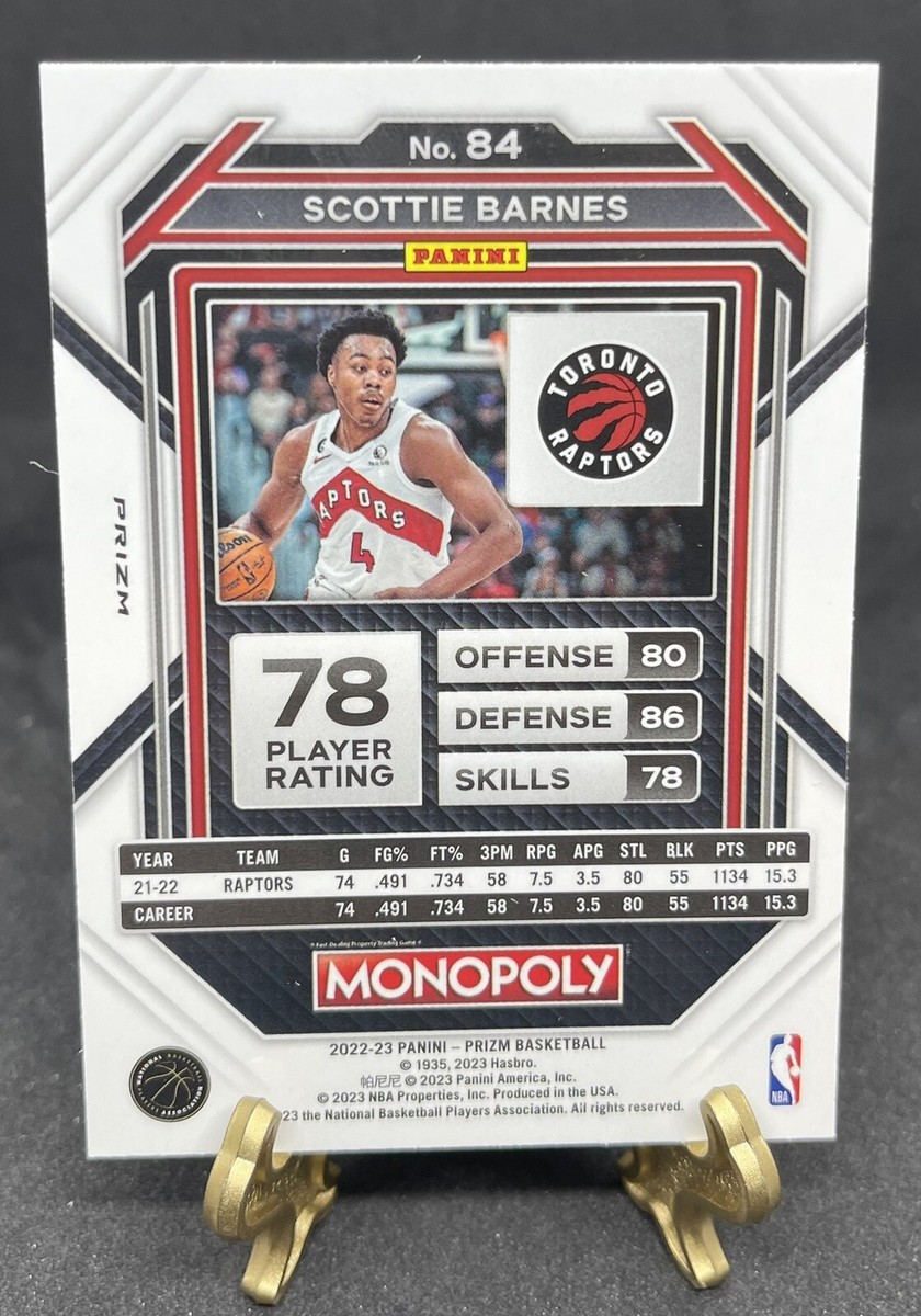 その他 Scottie Barnes RC auto prizm 2021-22 Panini Prizm Basketball Scottie Barnes #320 Rookie