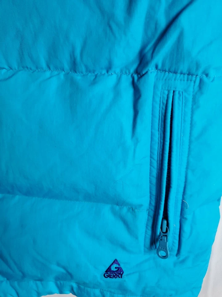 Gerry Down Vest Womens sz L Fleece Collar  - Image 2 of 4