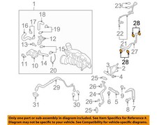 VOLKSWAGEN OEM 06-18 Eos Turbocharger Components-Feed Line O-Ring N0138149