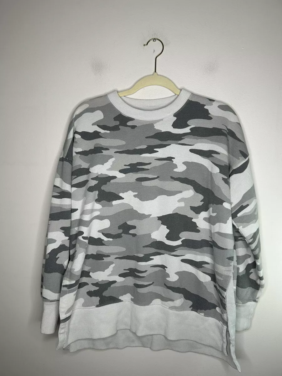 Camo clearance sweatshirt aerie