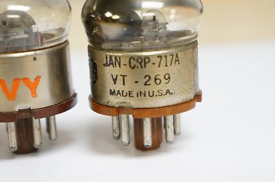 Western JAN-CRP-717A VT-269 RAYTHEON 2本 JAN CRP 717A VT-269 Raytheon Western Electric Lots of 2. | eBay UK