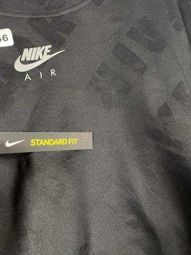 BNWT Nike Air Dri Fit Womens Mid Layer Long Sleeve Crop Running Top Black Small - Picture 7 of 14