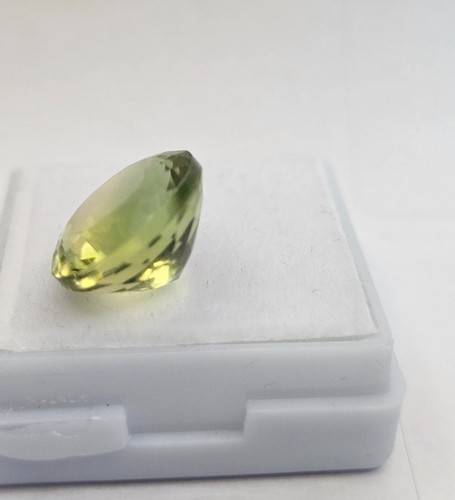 Natural 7-8 Ct Green Tourmaline EGL Certified Loose Gemstone Round Cut KH354 - Picture 4 of 6