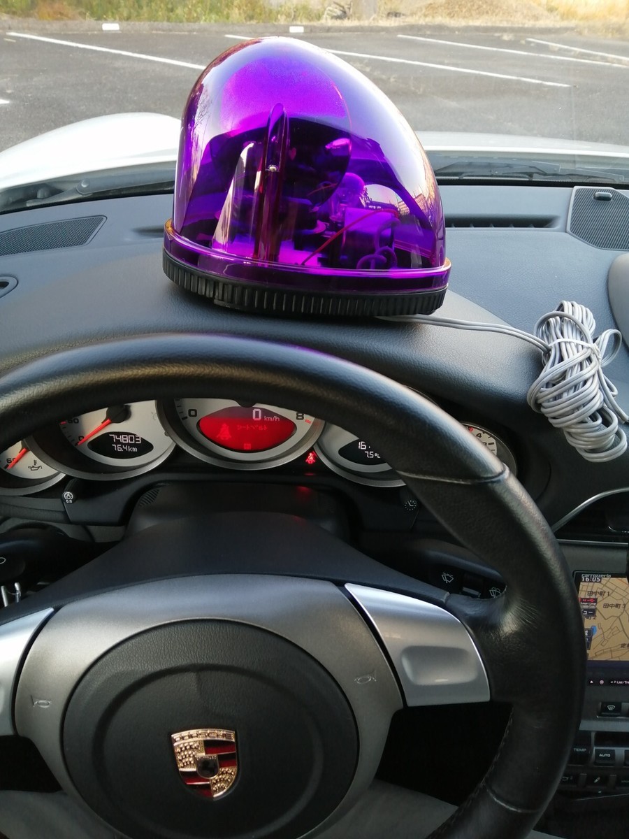 Porsche 911 Genuine Emergency Warning light beacon Made in Japan