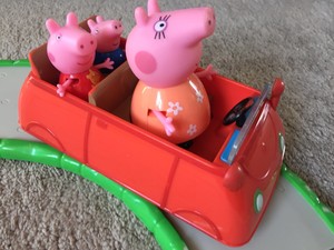 peppa pig road track