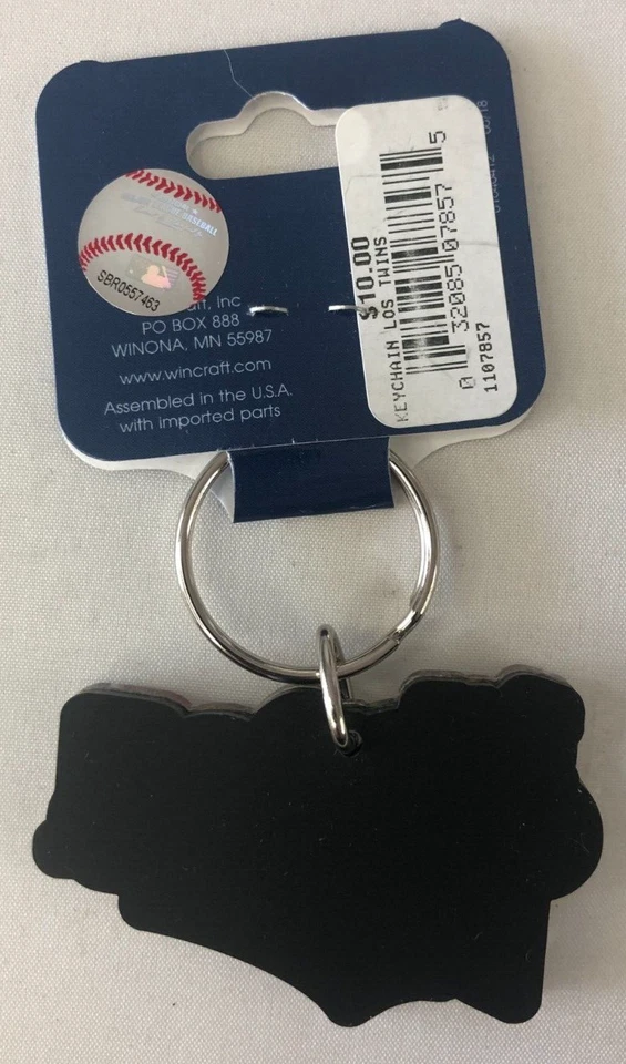 Minnesota Twins "Los Twins" Logo Key Chain Wincraft - New - Image 2 of 2