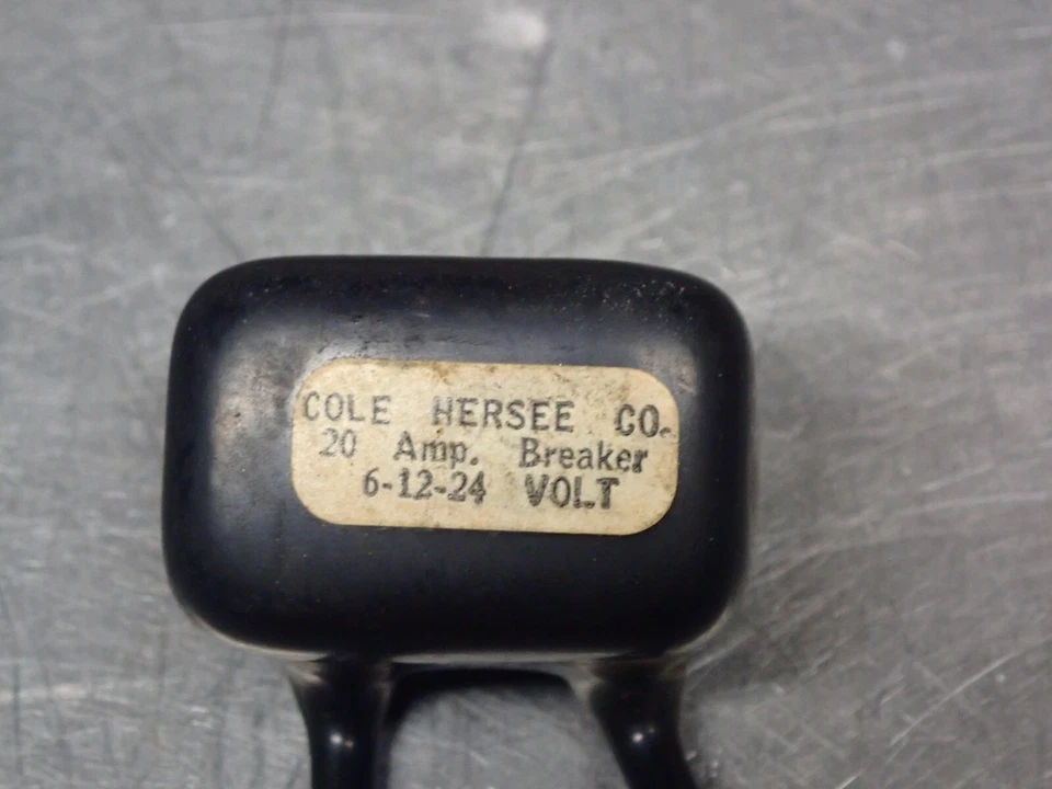 Disyuntores Cole Hersee 6-12-24 20A nuevo stock antiguo (lote de 5) ver todas las fotos Foto 3 de 4