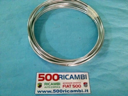 FIAT 500 D F L R KIT BORDINO GOCCIOLATOIO CROMATO 4 METRI PER 2 LATI COMPLETI