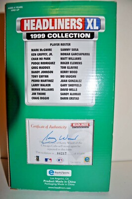 1999 KERRY WOOD LIMITED EDITION 15,000 HEADLINERS XL CHICAGO