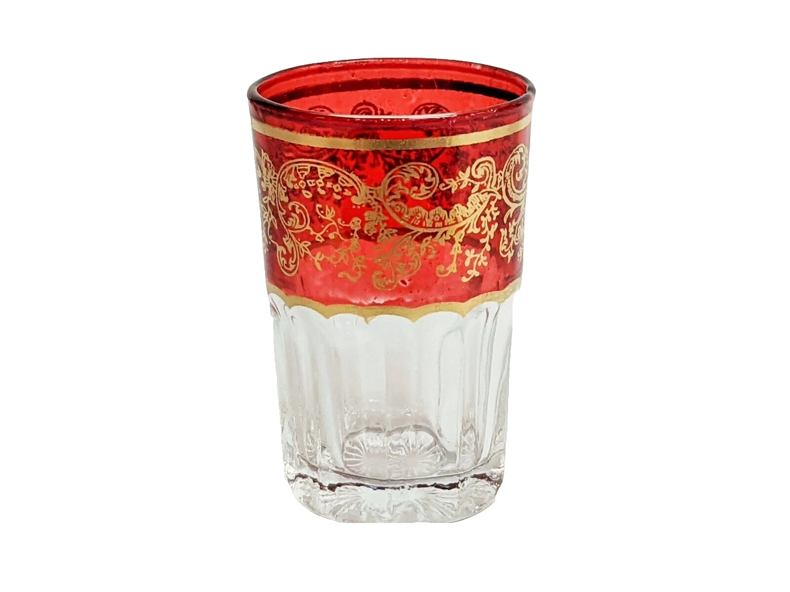 Vasos de jugo de vidrio