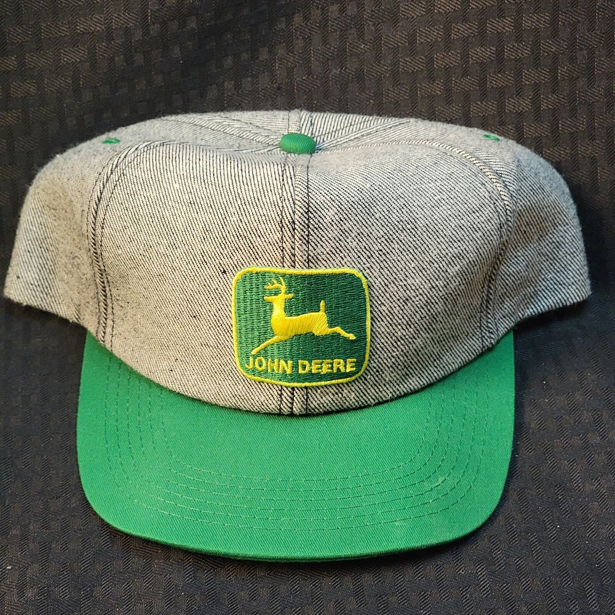 Vintage K Products K Brand John Deere Farmer Hat Snapback | eBay