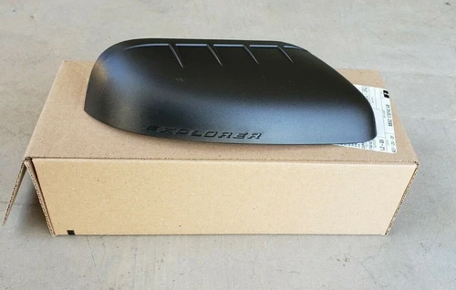 NEW 2011-2016 Ford Explorer Black PASSENGER Side Mirror Cap or Cover, OEM Ford