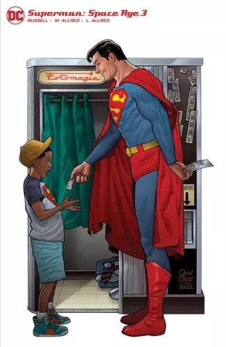 Superman Space Age #3 2023 Quinones Cover B DC Comics EB08