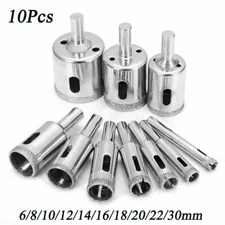 Diamond Drill Bits for Glass Ceramic Tile Porcelain Hole Maker Saw Cutter Set