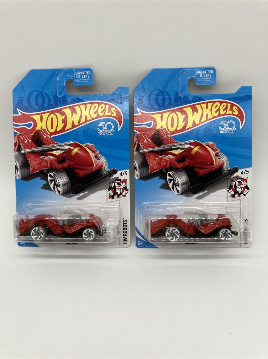 HOT WHEELS 2018 ZOMBOT REGULAR TREASURE HUNT (Lot Of 2) | eBay