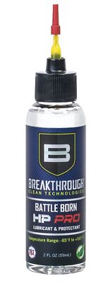 Breakthrough Clean Battle Born Hp Synthetic Gun Lubricant 2Oz Needle Tip
