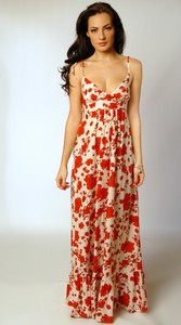 topshop floral maxi dress
