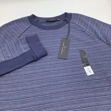Marc Anthony Mens Long Sleeve Sweater Blue Size Medium NWT