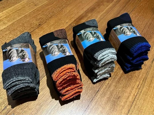 3 pair Strong & Mighty Merino Rams Durable Sock-Brand New - Picture 1 of 20