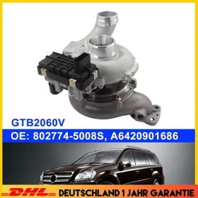 Für Mercedes S M GL Klasse OM642LS A6420901686 Turbolader 802774-5008S
