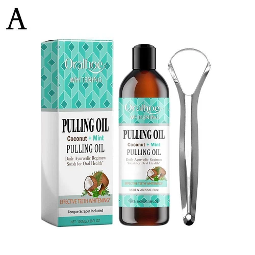 100ml Ölziehen mit Kokosöl & Pfefferminzöl zur Mundpflege Mundspülung - Bild 7 von 7