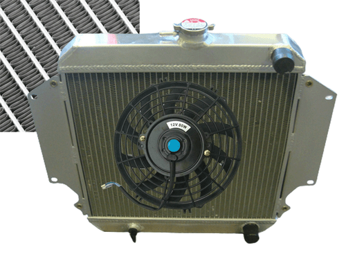 Per SUZUKI SIERRA 2Dr SPFTOP /HARDTOP 1.3L SJ410/413 81-96 Alluminio Radiatore - Imagen 2 de 11