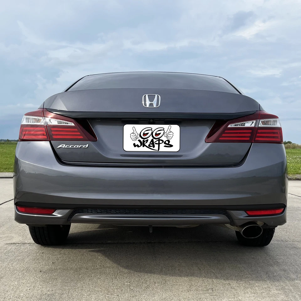 Хромированная накладка удаления затемнения для отделки багажника и диффузора Honda Accord 2016-17 годов выпуска - Изображение 4 из 4