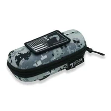 OutLaw Eyewear Hard Shell MOLLE Zipper Case w/ Clip for Eyeglasses & Sunglasses
