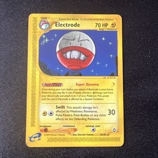 Pokemon Card Electrode 8/147 ENG Aquapolis