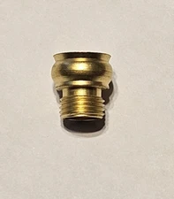 SOLID BRASS NOZZLE 1/8M X 1/8F LAMP PART NEW 20941JB