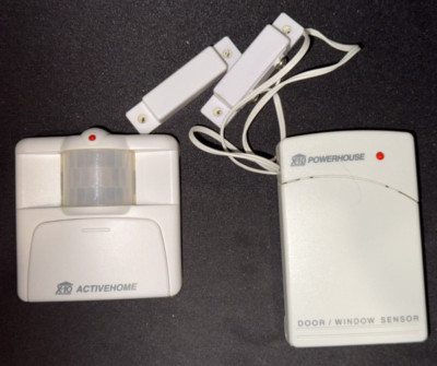 x-10 Wireless Security Motion Sensor & Wireless Door/Window Sensor MS10A & DS10A