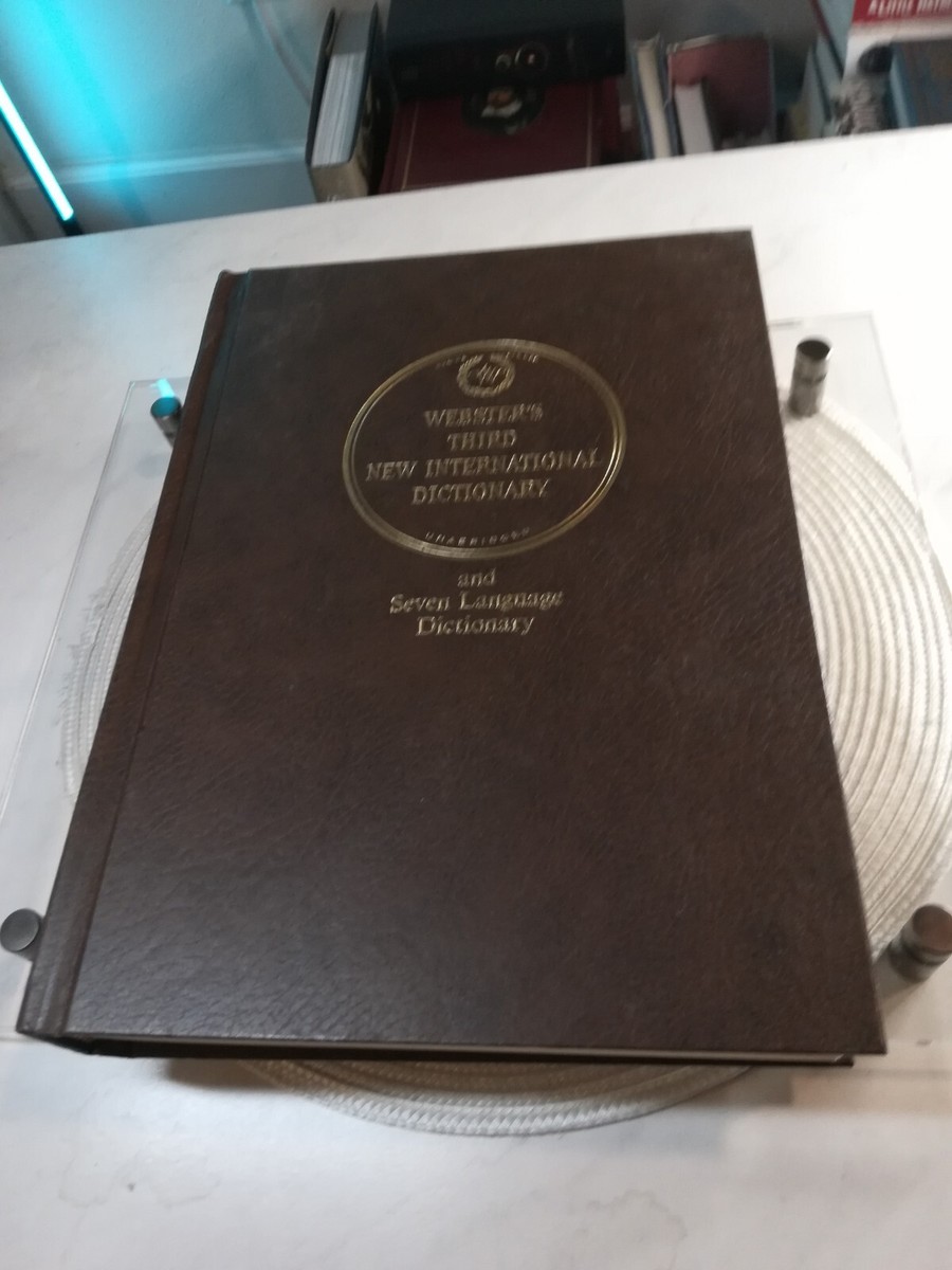 Webster's Third New International Dictionary by Inc. Staff Merriam