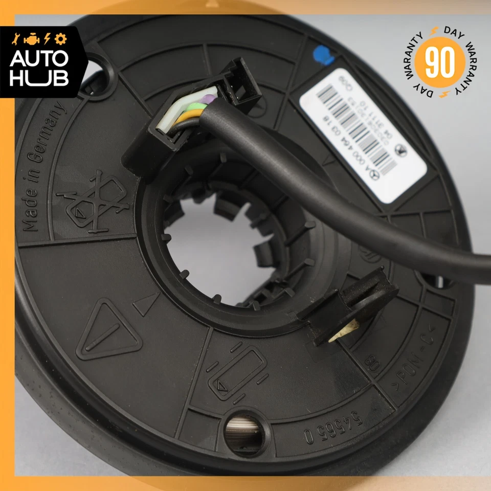 00-06 Mercedes W215 CL500 S55 AMG Columna de Dirección Sensor de Ángulo Reloj Muelle OEM Foto 3 de 4